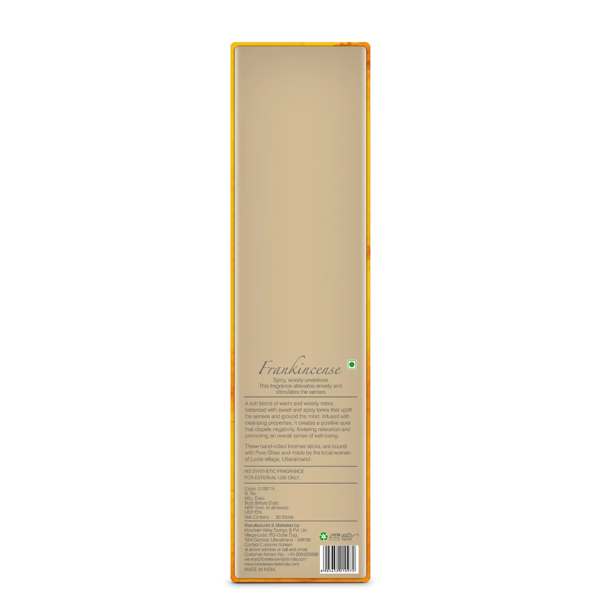 Forest Essentials Incense Sticks Frankincense - Image 2