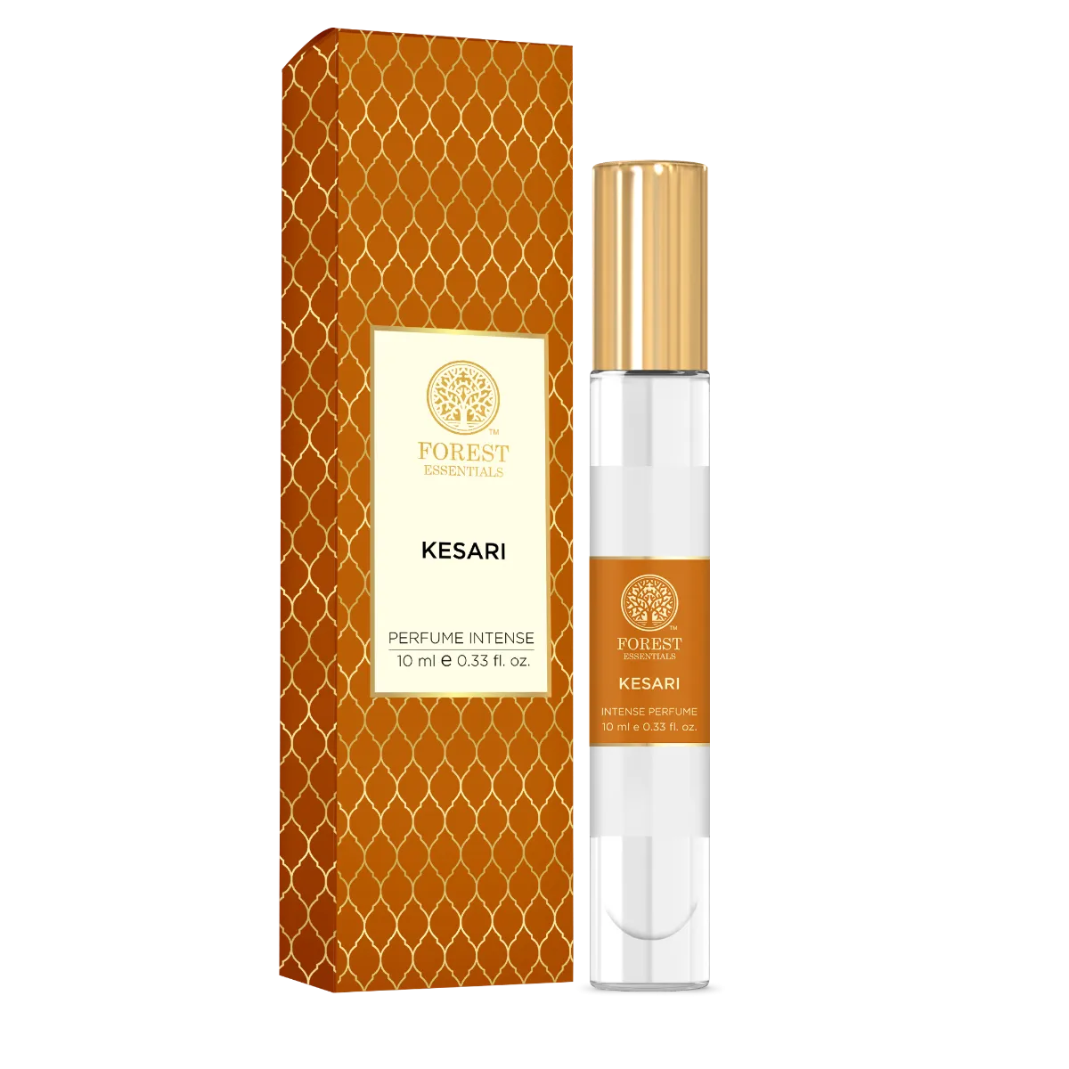 Forest Essentials Intense Perfume Kesari - Oudh, Saffron & Lime - Image 5
