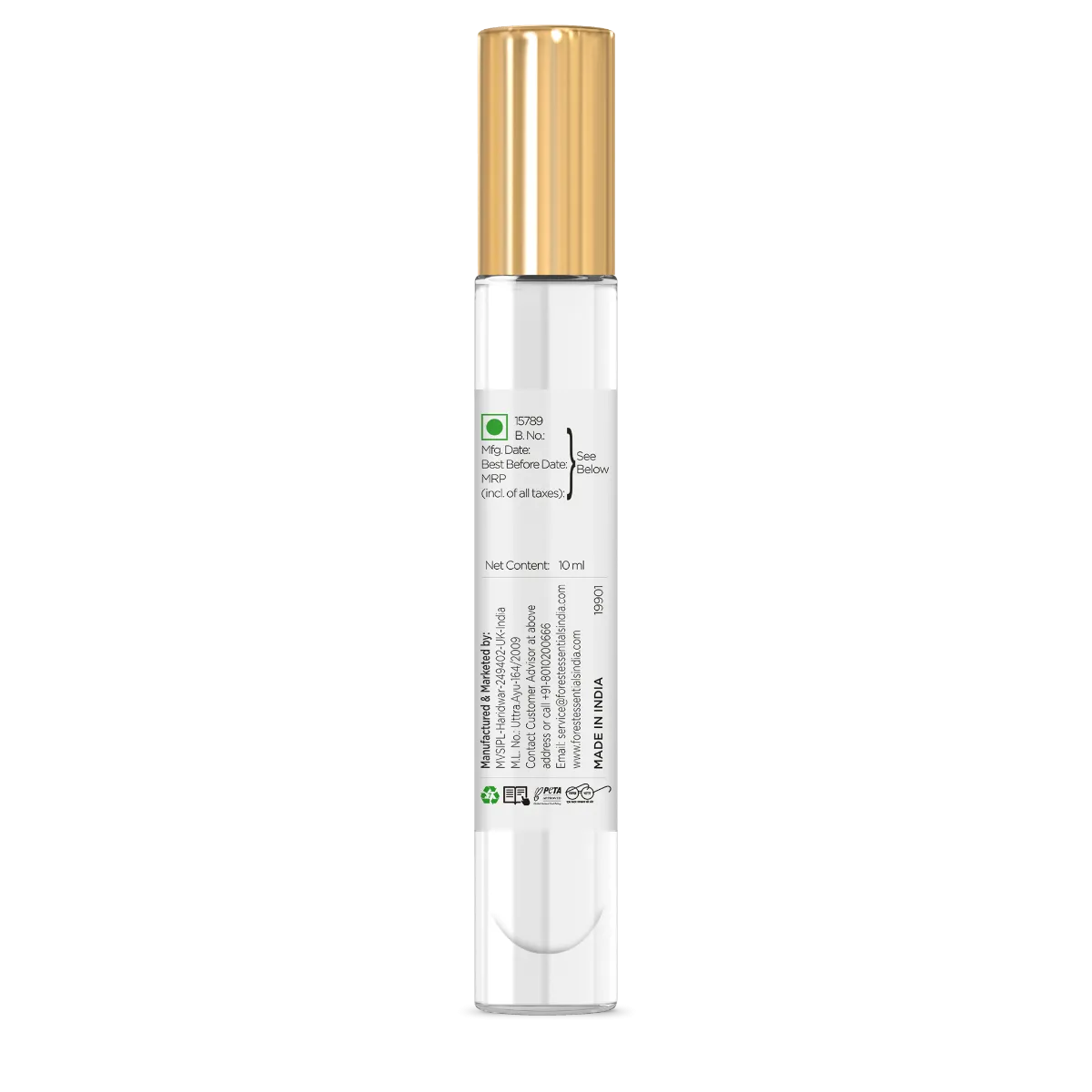 Forest Essentials Intense Perfume Kesari - Oudh, Saffron & Lime - Image 7