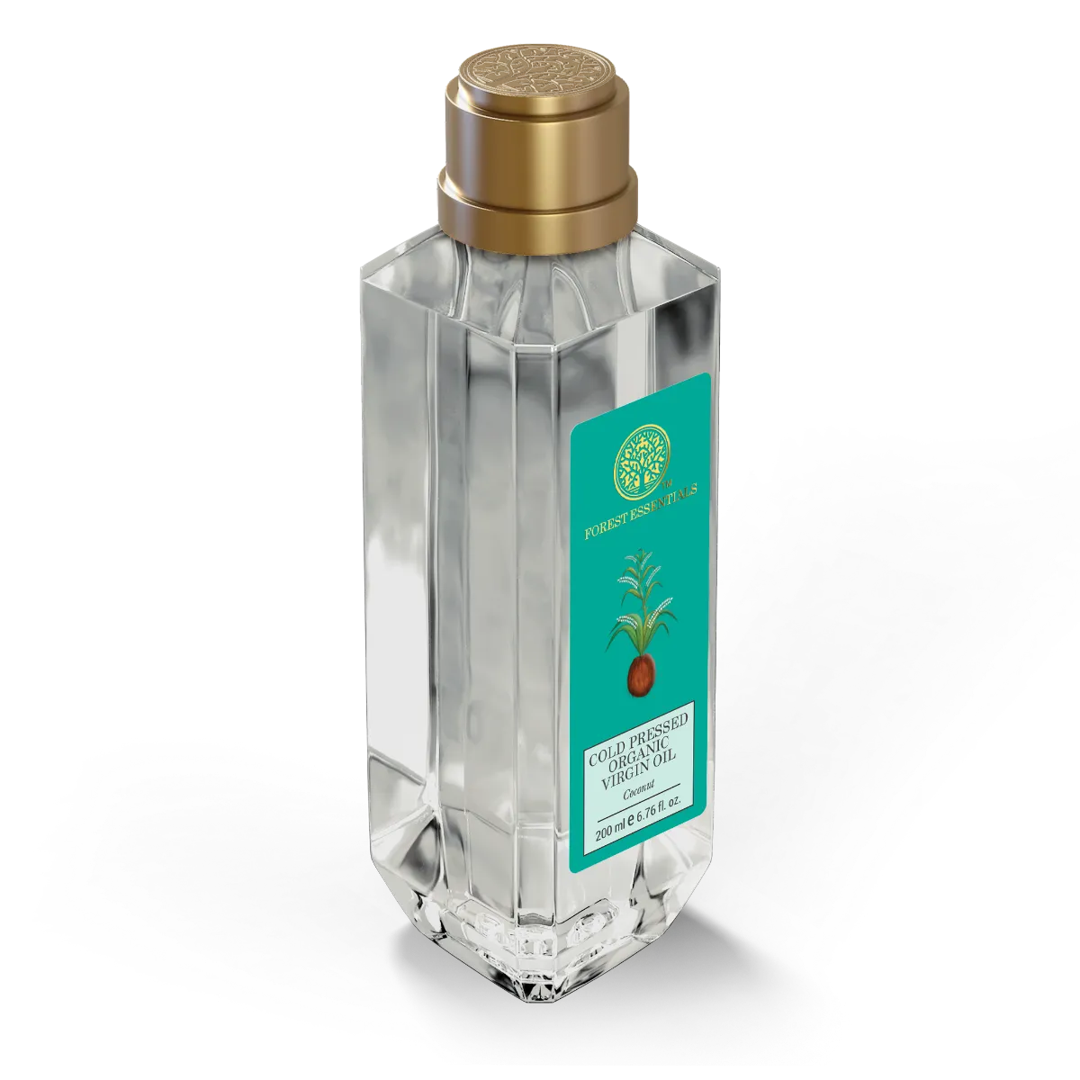 Forest Essentials Organic Cold Pressed Virgin Oil Coconut - Image 3