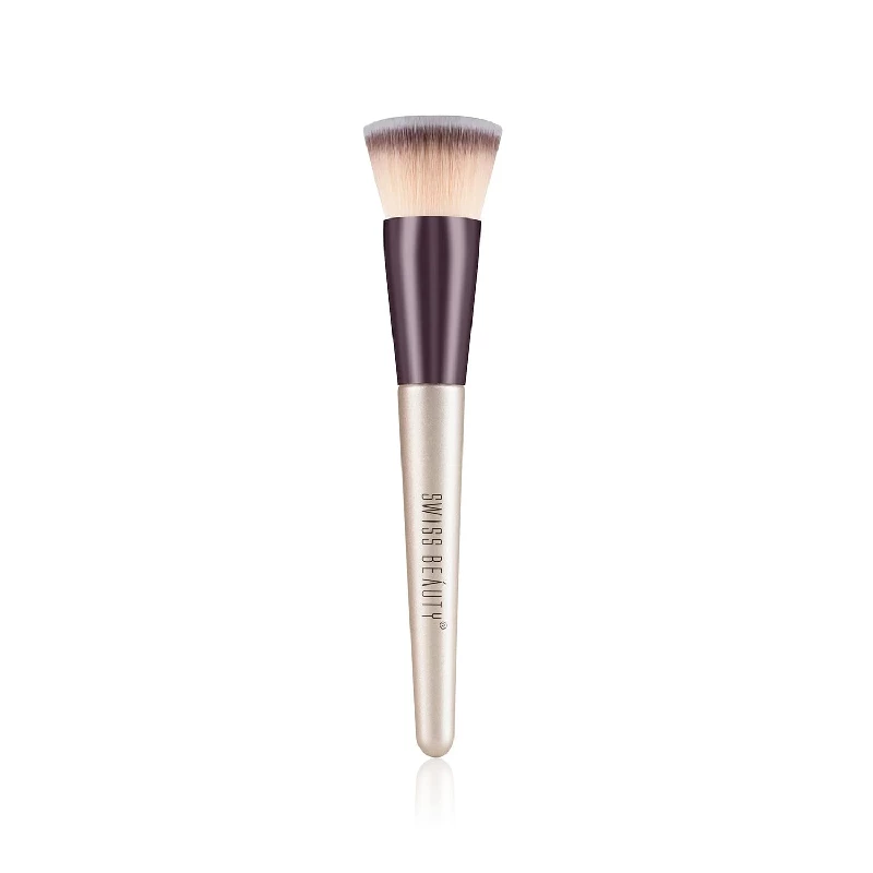 Swiss Beauty Foundation Blender Brush for Makeup Swiss Beauty Foundation Blender Brush for Makeup-Color-Silver