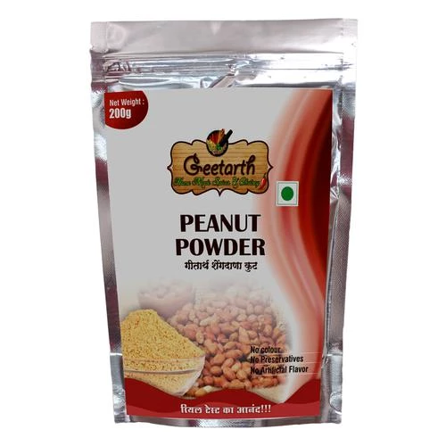 GEETARTH Peanut Powder (Kut) GEETARTH Peanut Powder (Kut)--200 gm Pouch