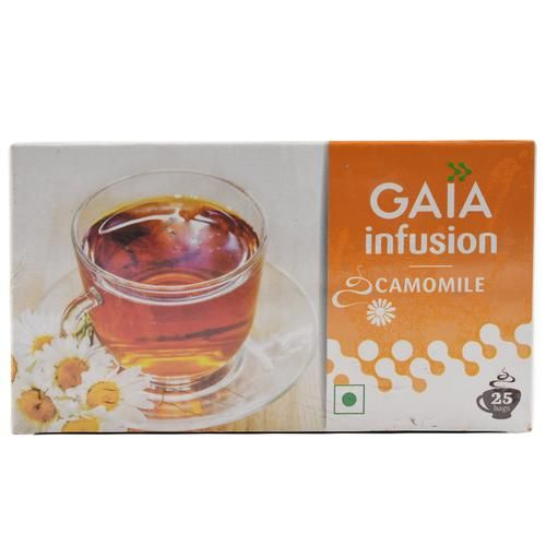 Gaia  Green Tea - Chamomile Gaia  Green Tea - Chamomile--50 g (25 Bags x 2 g each)