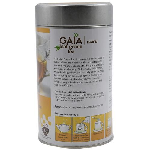 Gaia  Green Tea Leaf - Lemon - Image 6