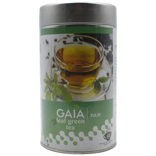 Gaia  Green Tea Leaf - Tulsi Gaia  Green Tea Leaf - Tulsi--100 g