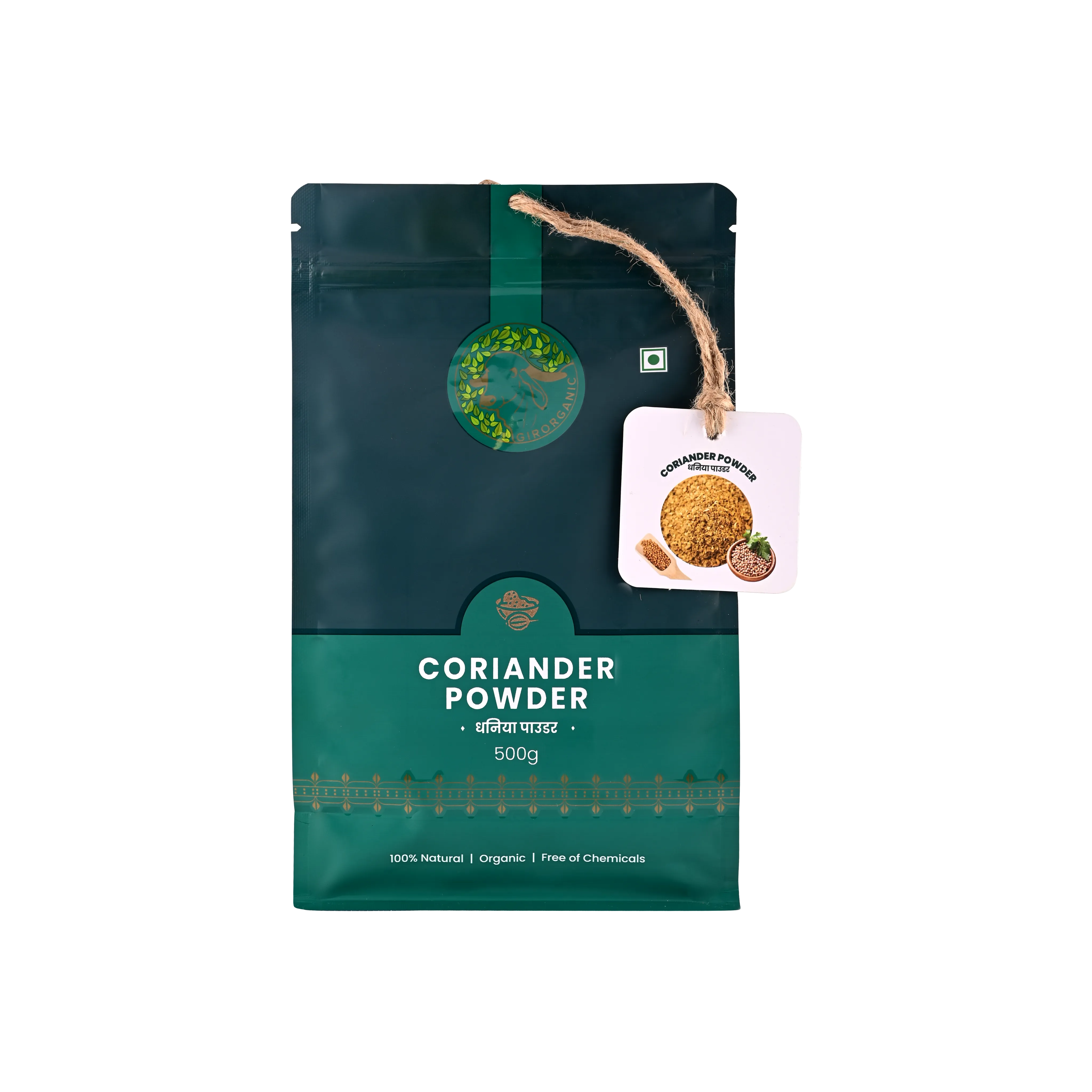 Gir Organic Coriander Powder Stone Ground