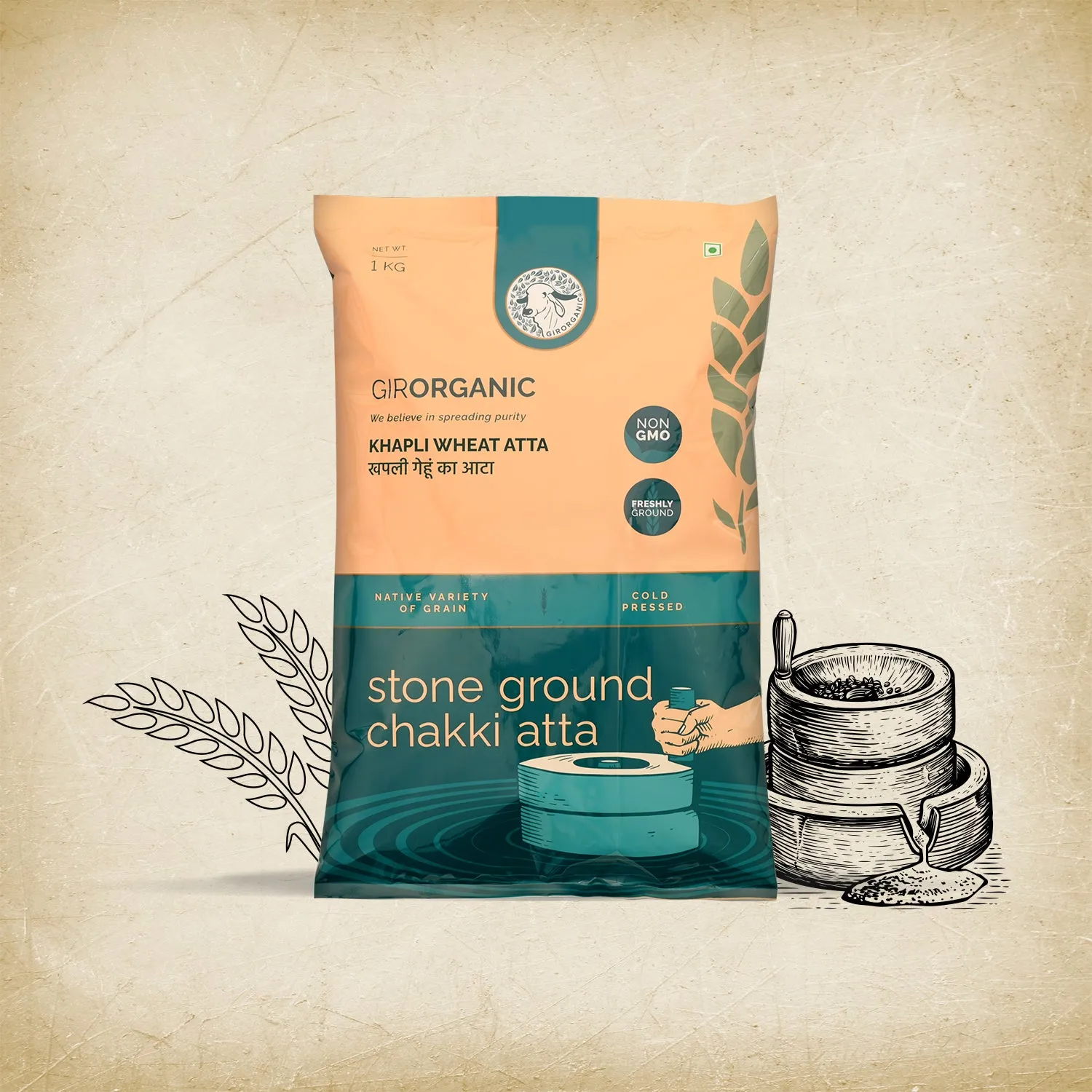 Gir Organic Khapli Wheat Atta - Image 9