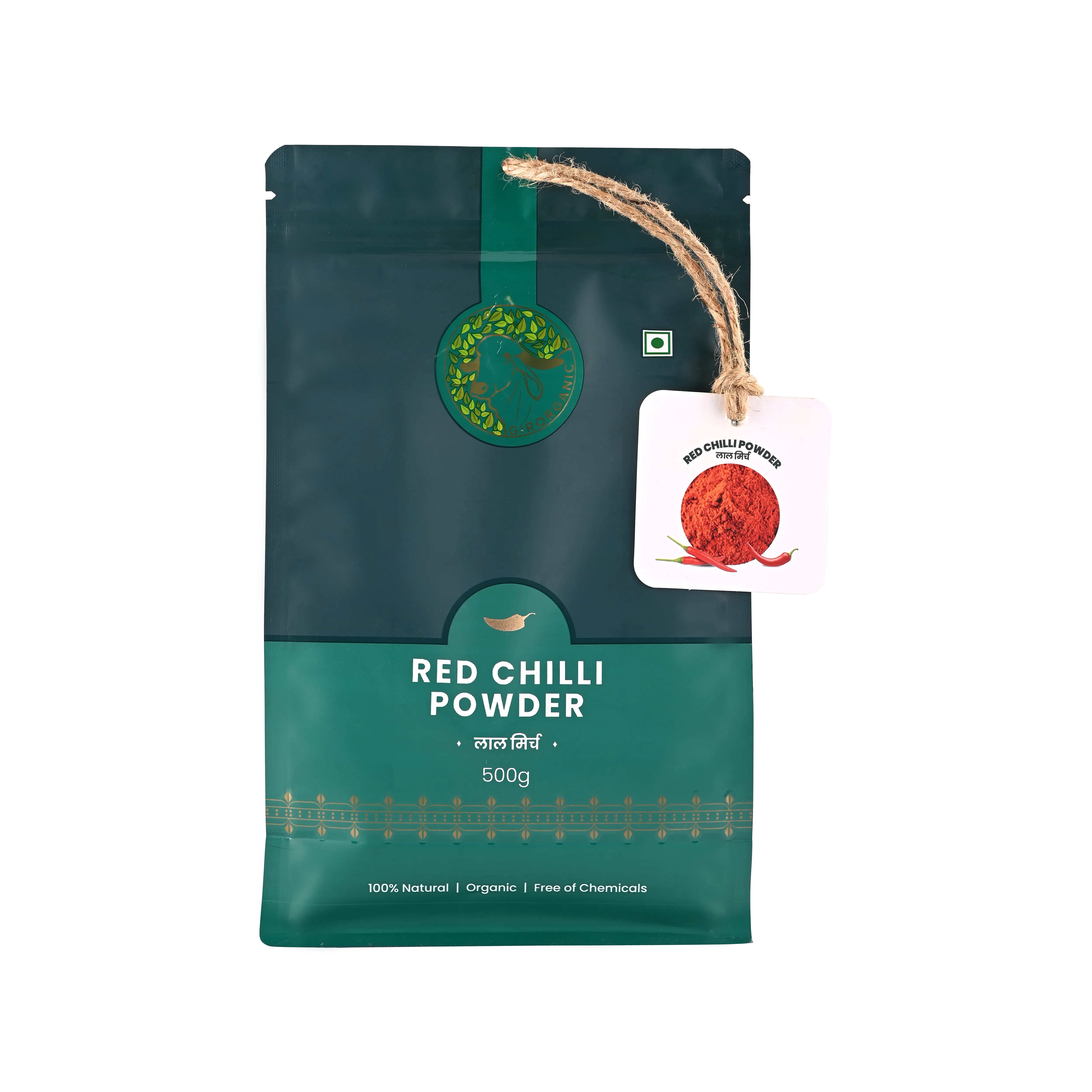 Gir Organic Red Chilli Powder Stone Ground