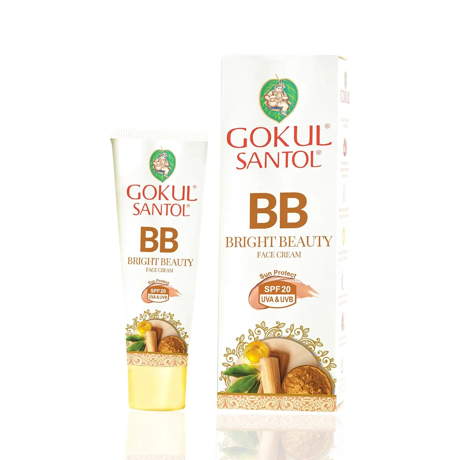 Gokul Santol Pure Sandalwood BB Cream Gokul Santol Pure Sandalwood BB Cream-Pack Size-25 g