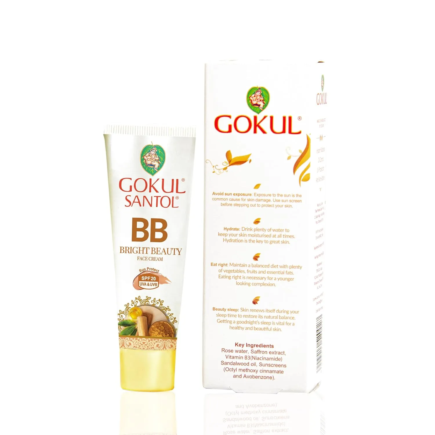Gokul Santol Pure Sandalwood BB Cream - Image 2