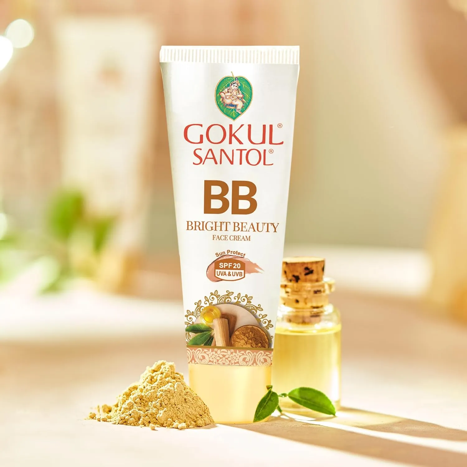 Gokul Santol Pure Sandalwood BB Cream - Image 3
