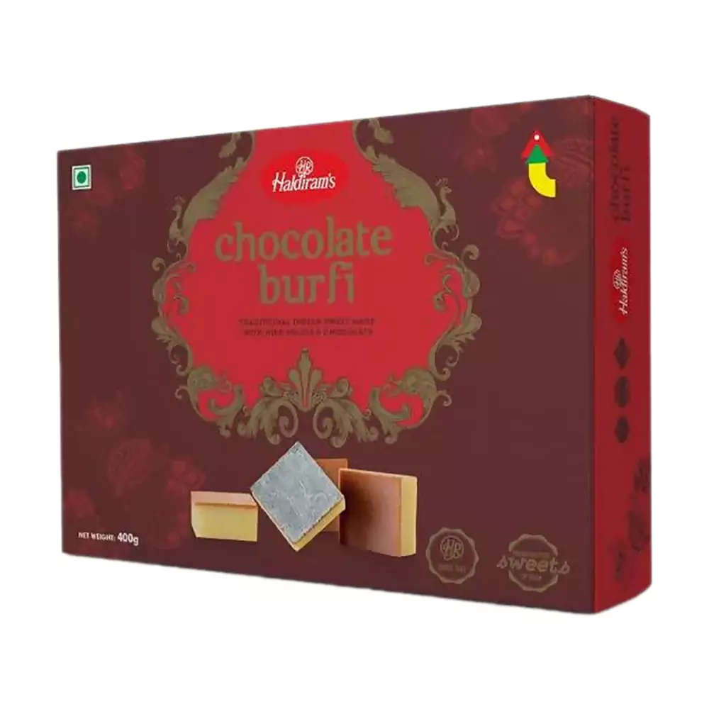 Haldiram's Chocolate Burfi Haldiram's Chocolate Burfi-Pack Size-400 g