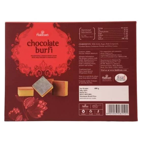 Haldiram's Chocolate Burfi - Image 2