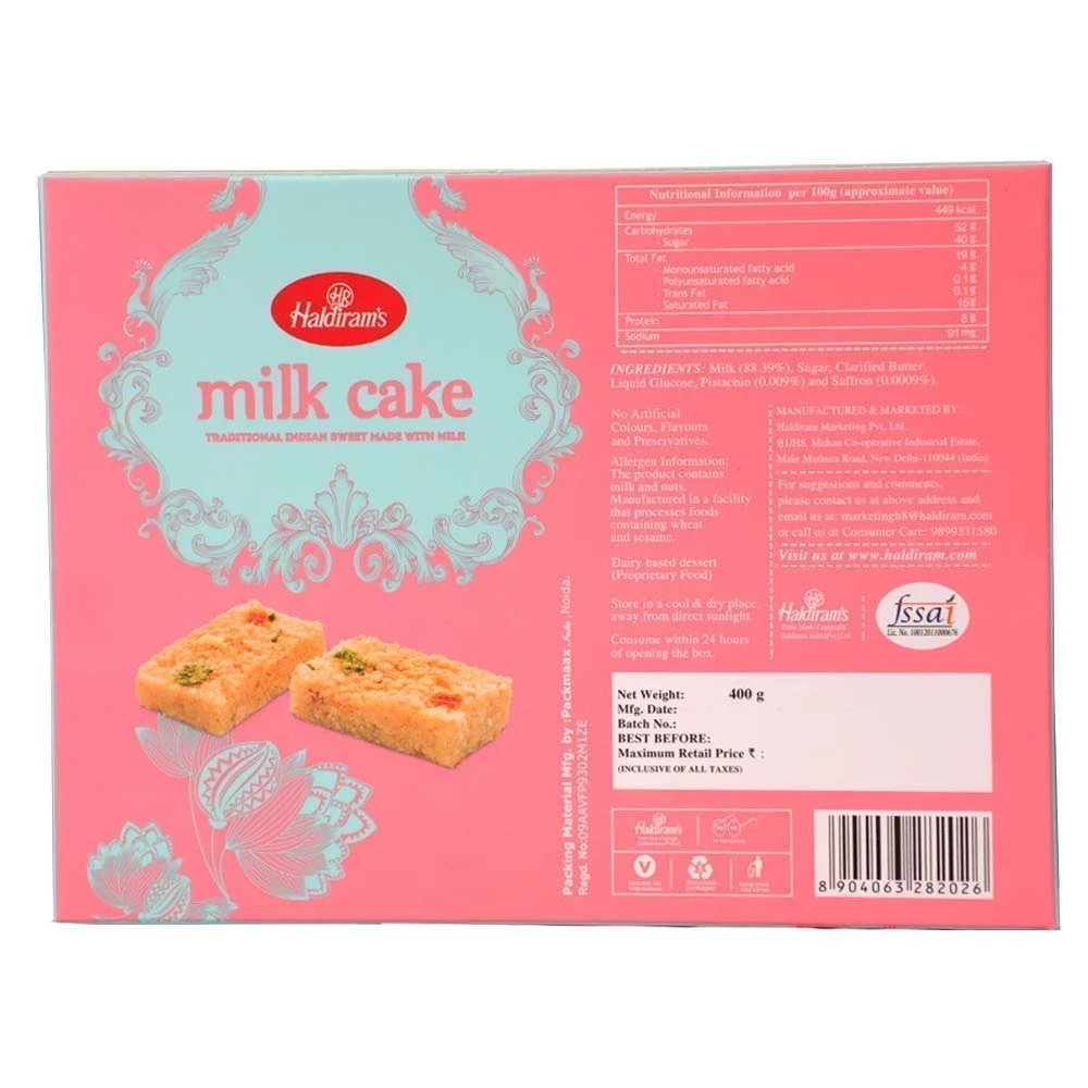 Haldiram's Milk Cake - Image 2