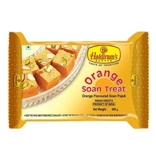 Haldiram's Soan Papdi Orange - Image 1