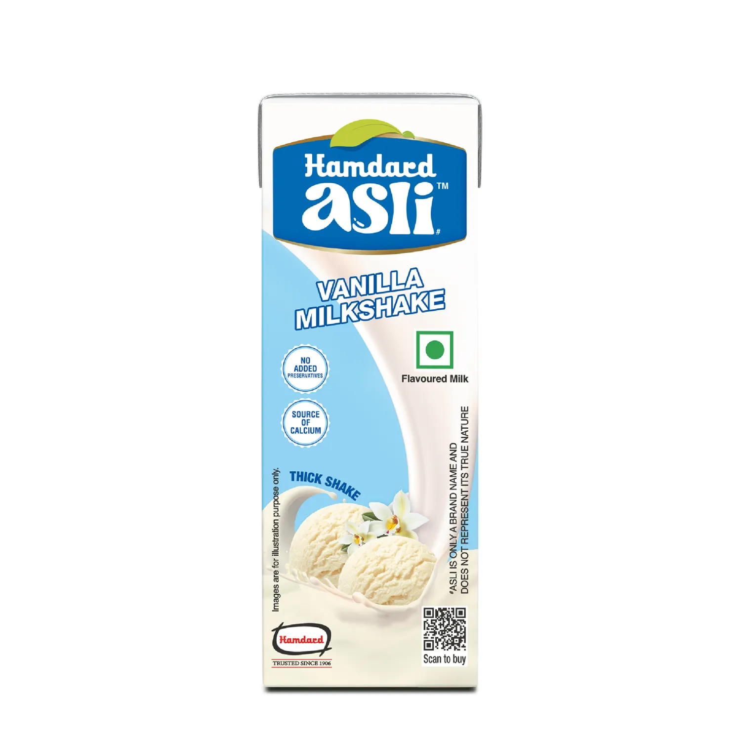 Hamdard Asli Vanila Milk Shake