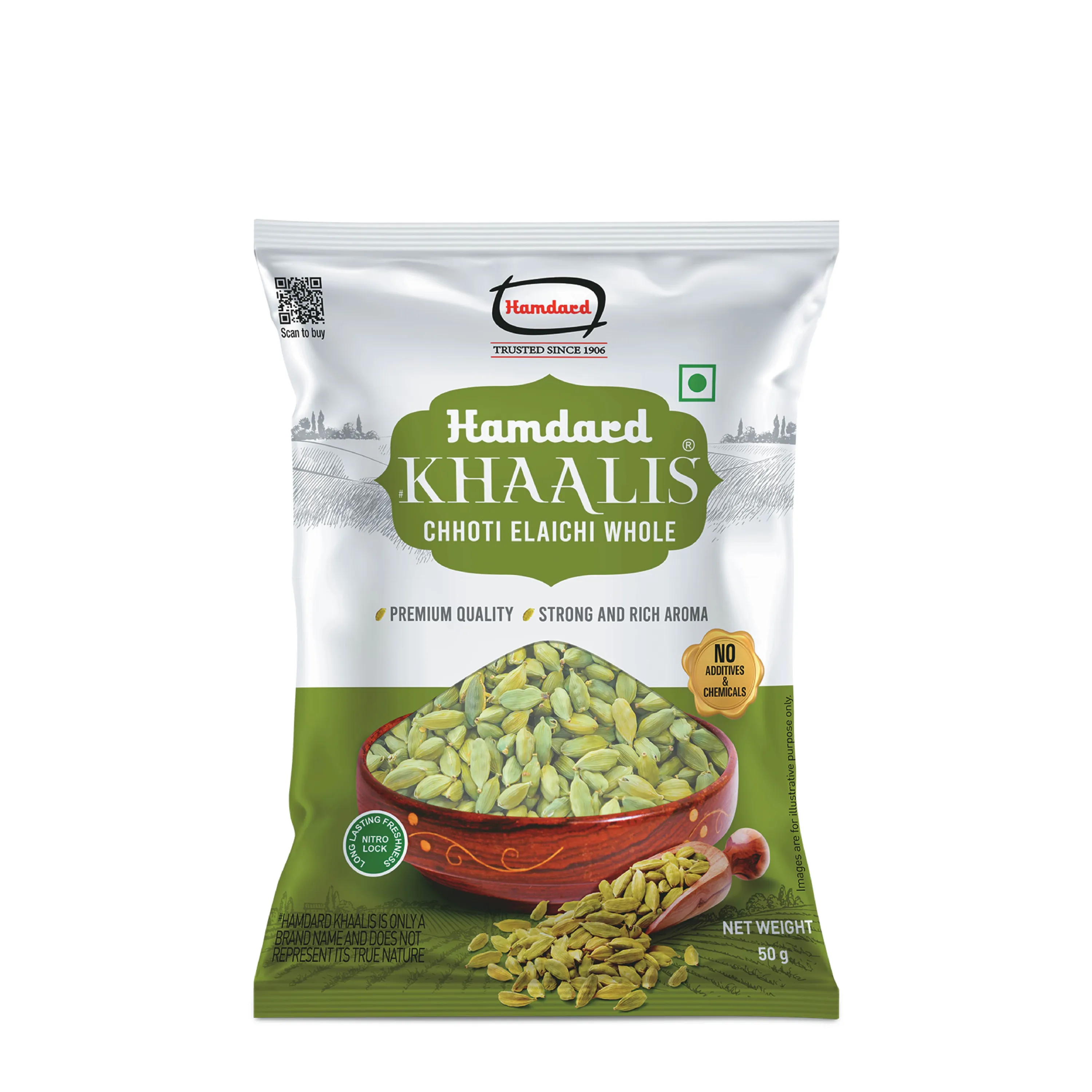 Hamdard Khaalis Chhoti Elaichi Whole