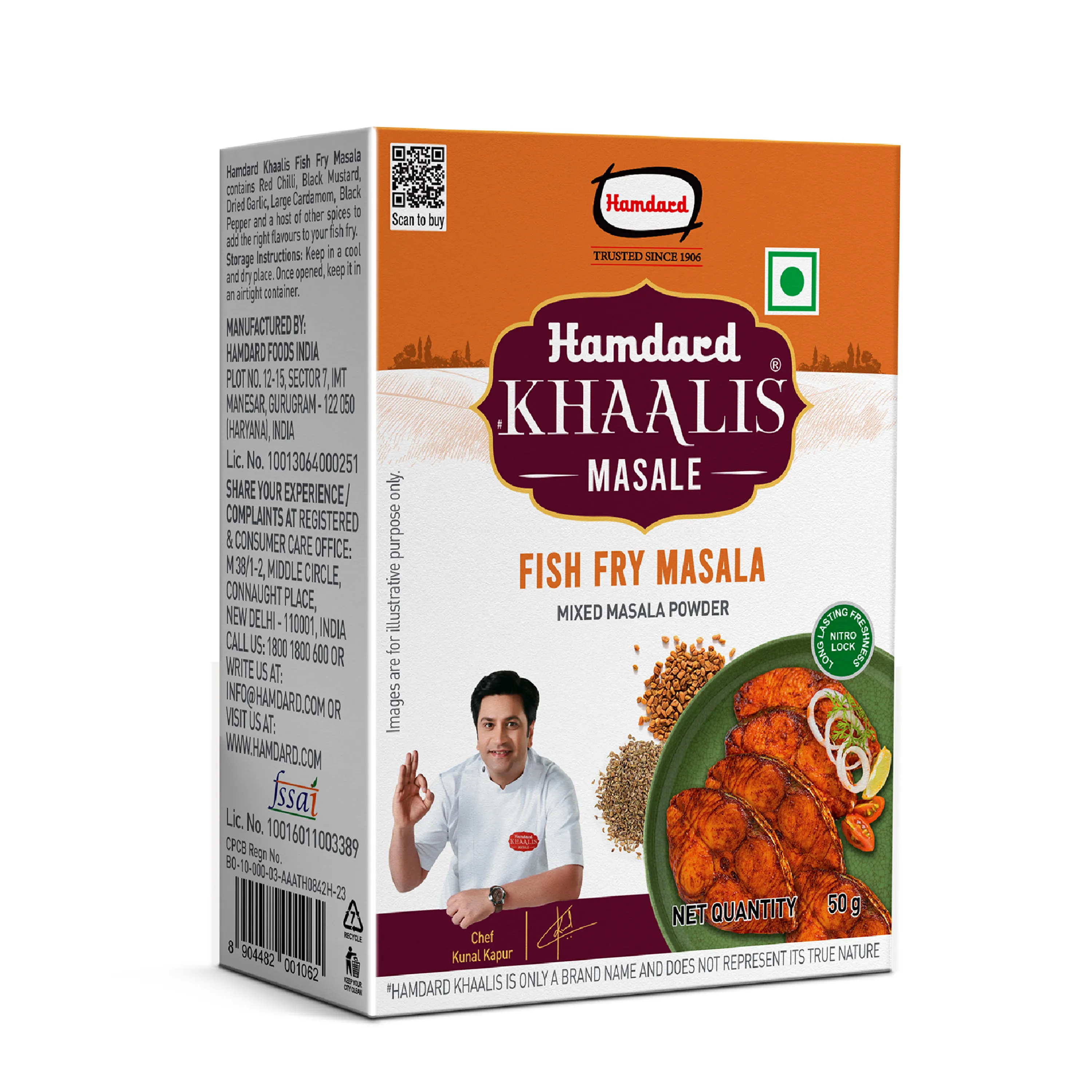 Hamdard Khaalis Fish Fry Masala
