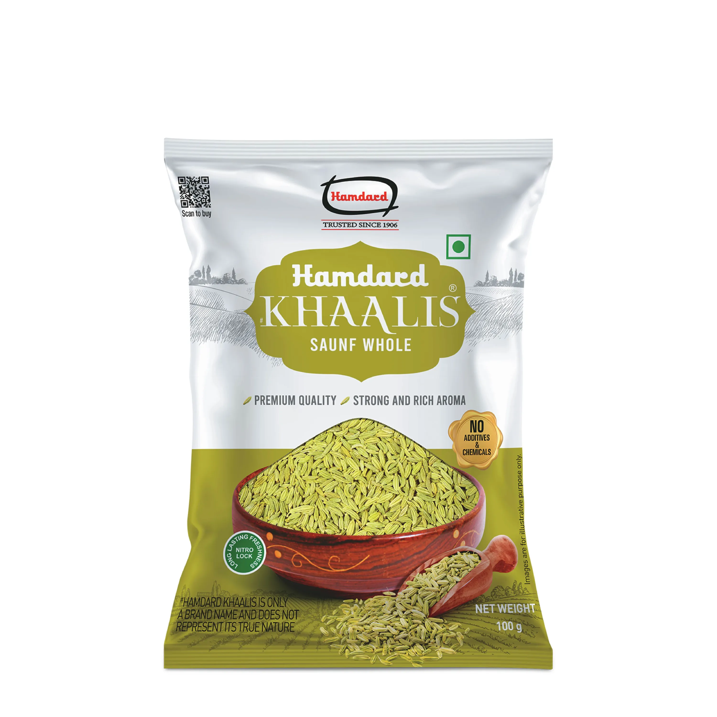 Hamdard Khaalis Saunf Whole