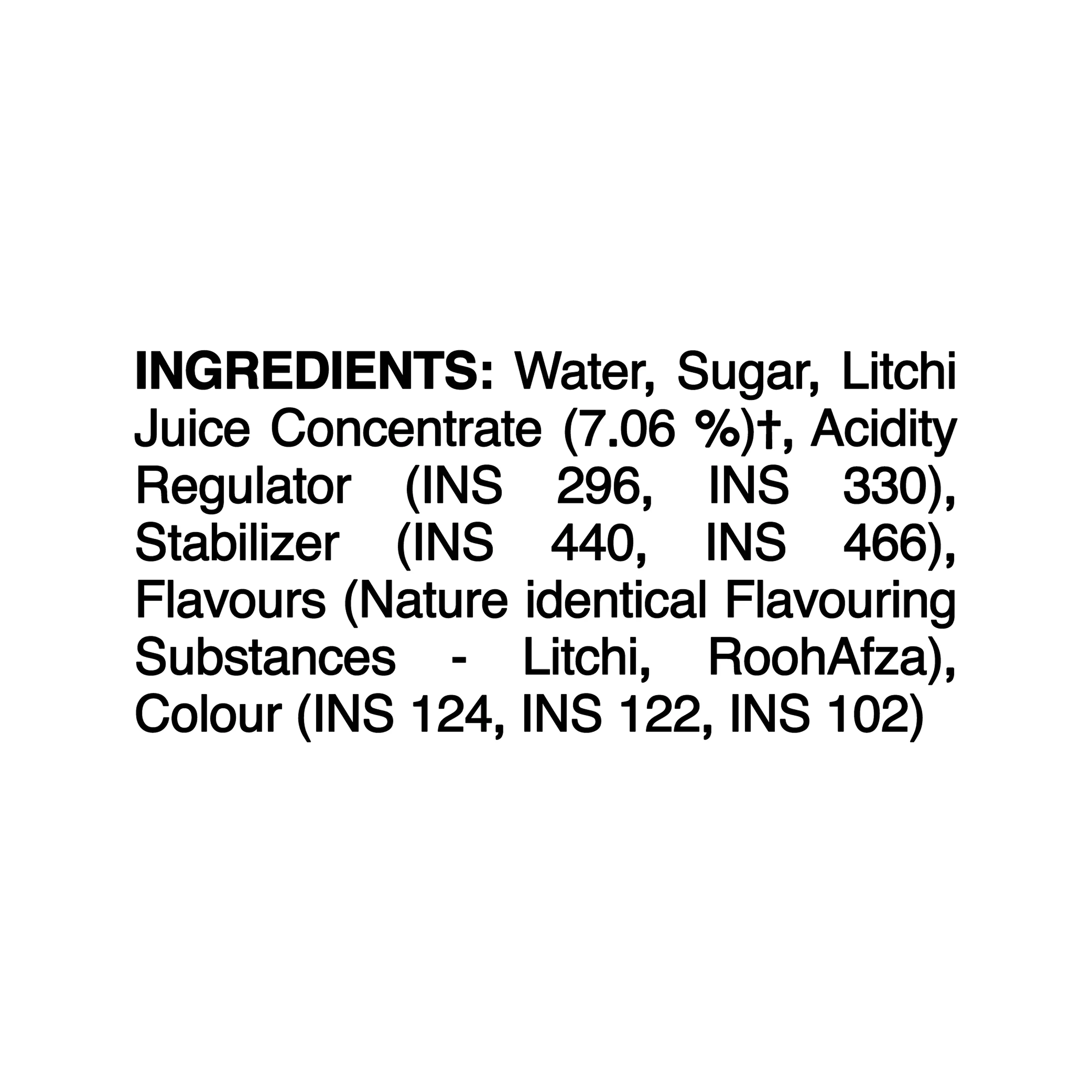 Hamdard Rooh Afza Fusion Litchi - Image 3