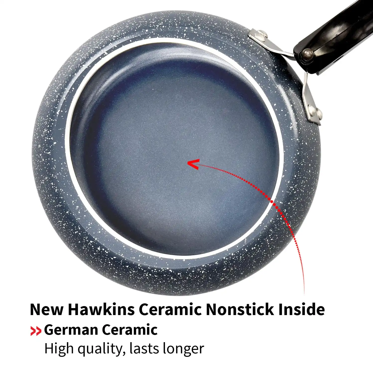 Hawkins Ceramic Nonstick Pressure Cooker - ICC15 - Image 2
