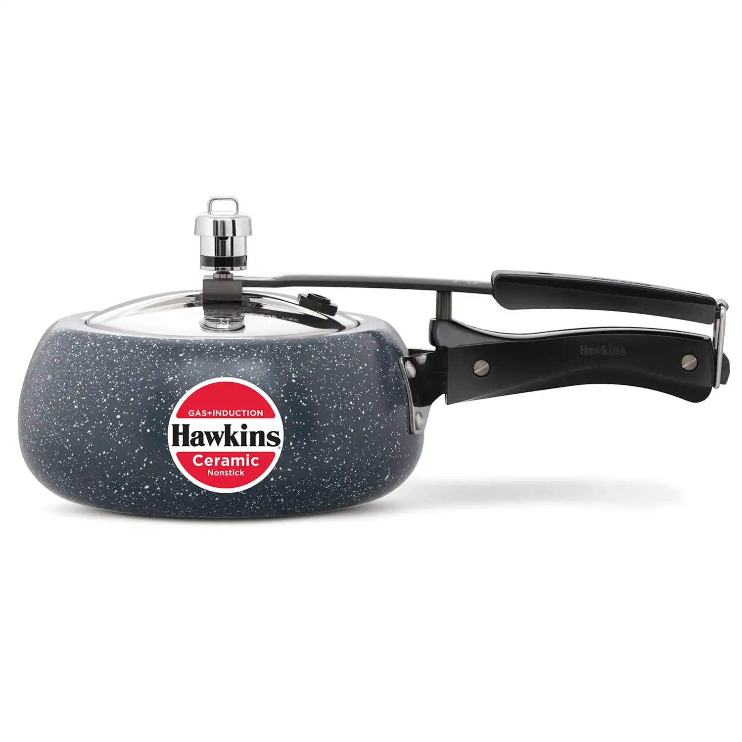 Hawkins Ceramic Nonstick Pressure Cooker - ICC20 Hawkins Ceramic Nonstick Pressure Cooker - ICC20-Pack Size-2 L