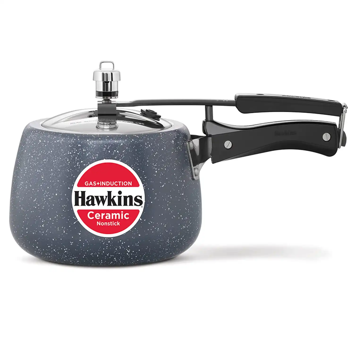 Hawkins Ceramic Nonstick Pressure Cooker - ICC30 Hawkins Ceramic Nonstick Pressure Cooker - ICC30-Pack Size-3 L