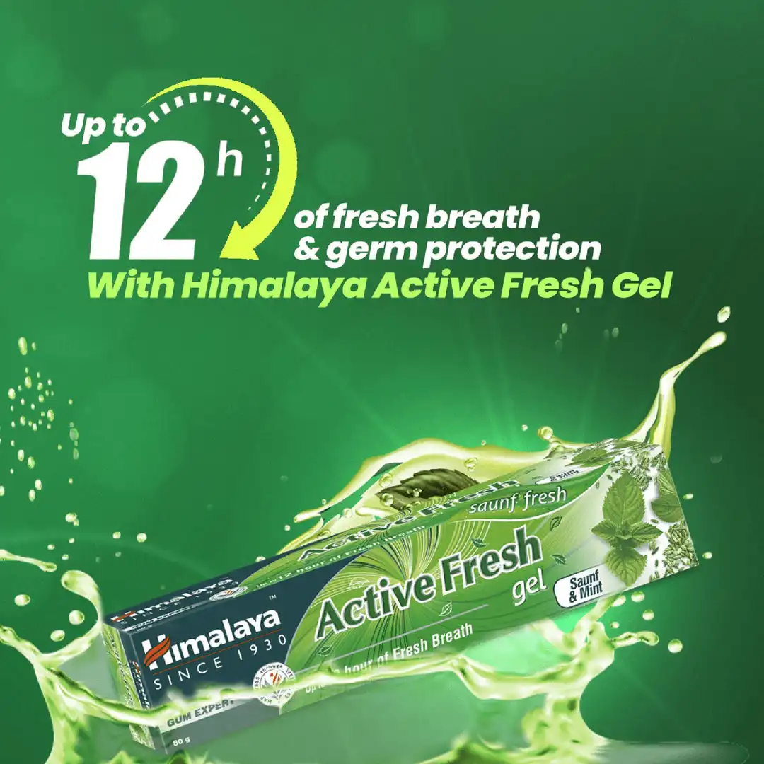 Himalaya Active Fresh Gel - Image 2