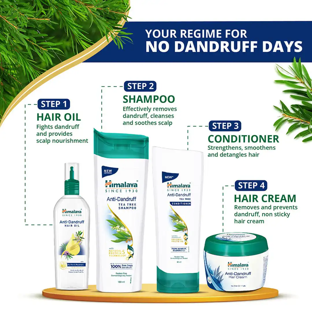 Himalaya Anti-Dandruff Tea Tree Conditioner - Image 8