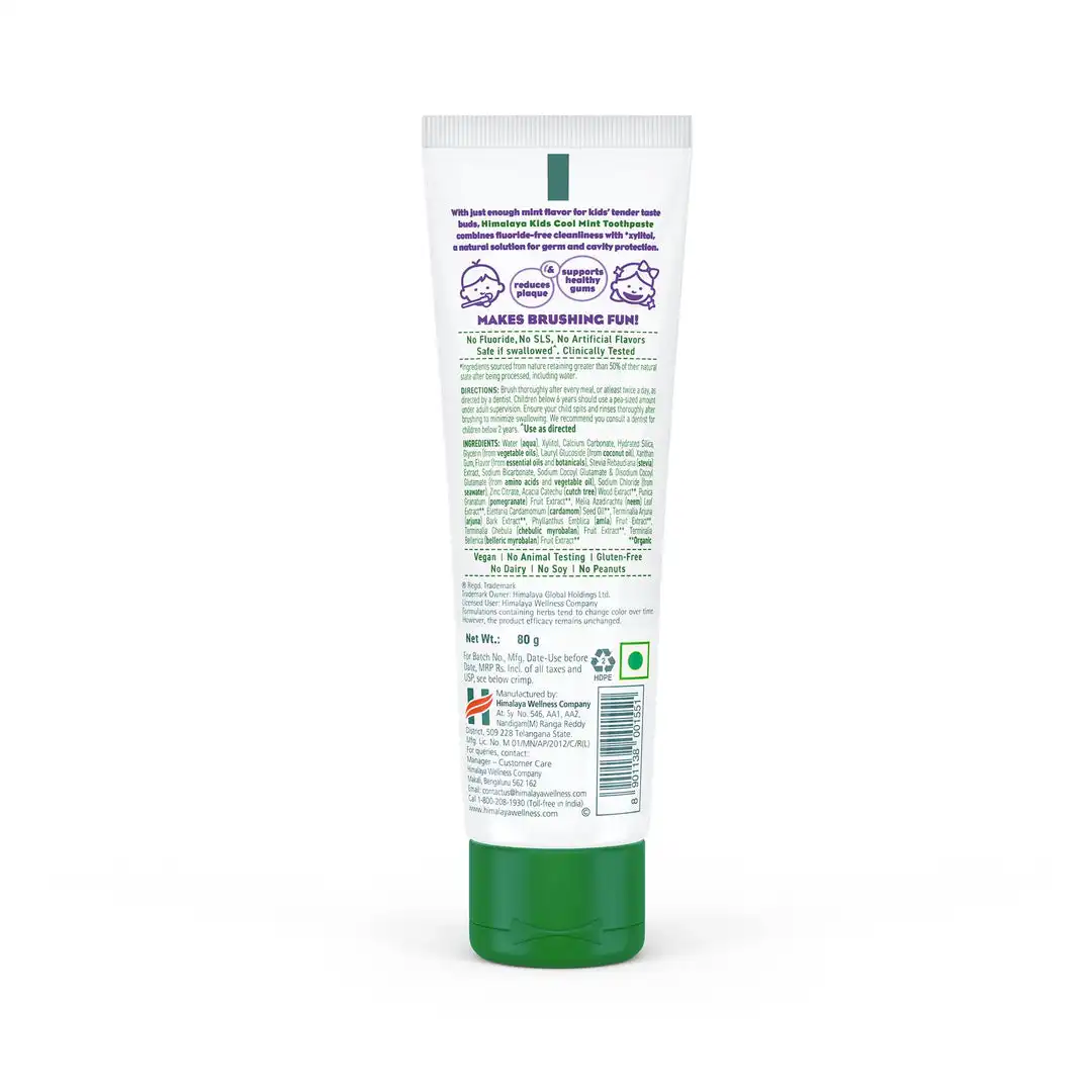 Himalaya Kids Cool Mint Toothpaste - Image 2