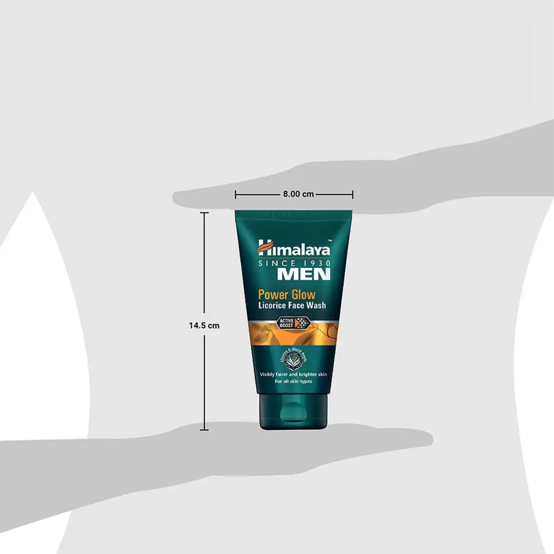 Himalaya Men Power Glow Licorice Face Wash - Image 5
