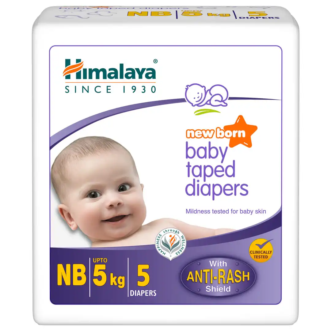 Himalaya Baby Diapers Pack Of 5