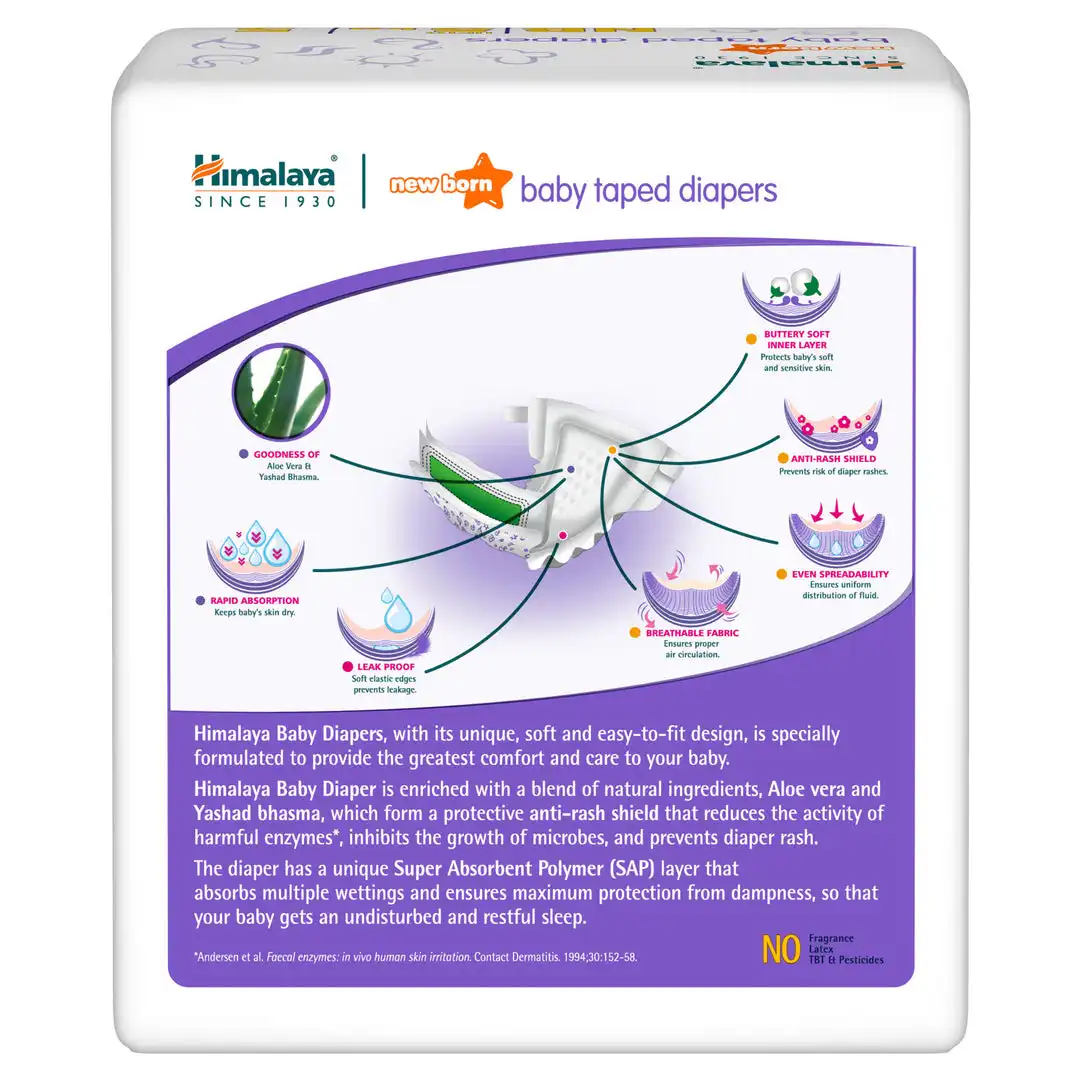Himalaya baby diapers Pack of 5 - Image 2