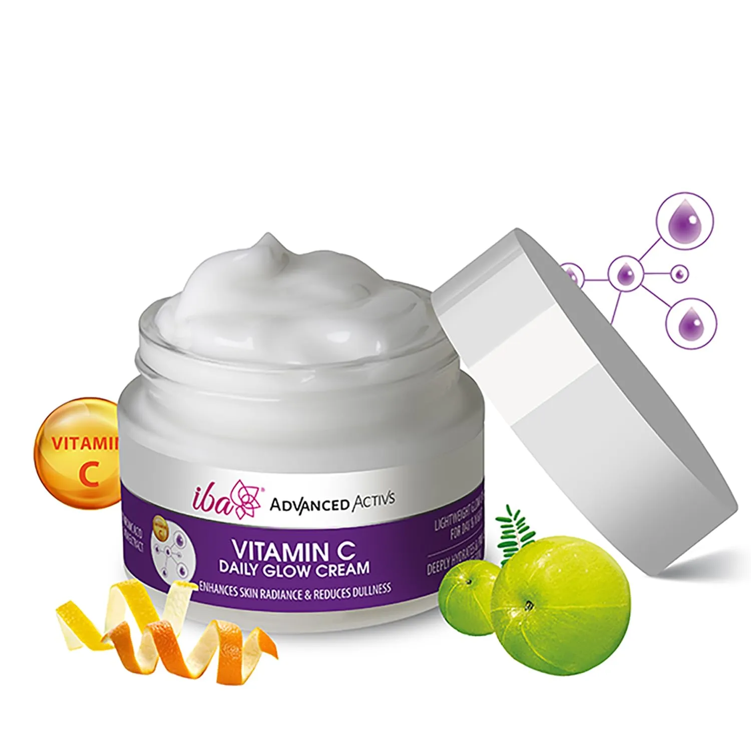 IBA Advanced Activs Vitamin C Daily Glow Cream IBA Advanced Activs Vitamin C Daily Glow Cream-Pack Size-50 g