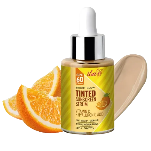 IBA Bright Glow Tinted Sunscreen Serum SPF 60 PA+++ - Image 2