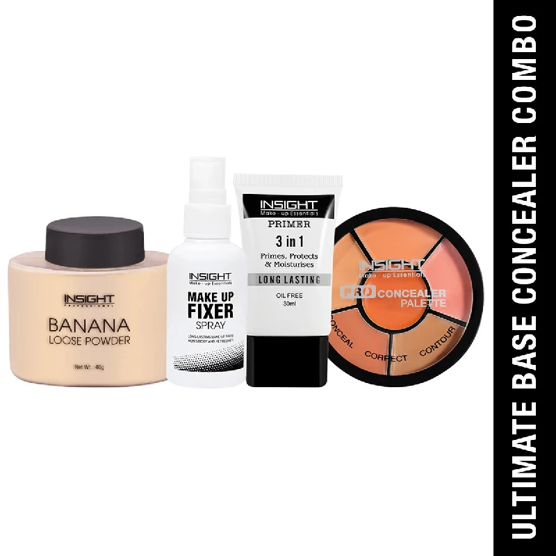 Insight Cosmetics Ultimate Base Concealer Combo Insight Cosmetics Ultimate Base Concealer Combo-Combo of 4