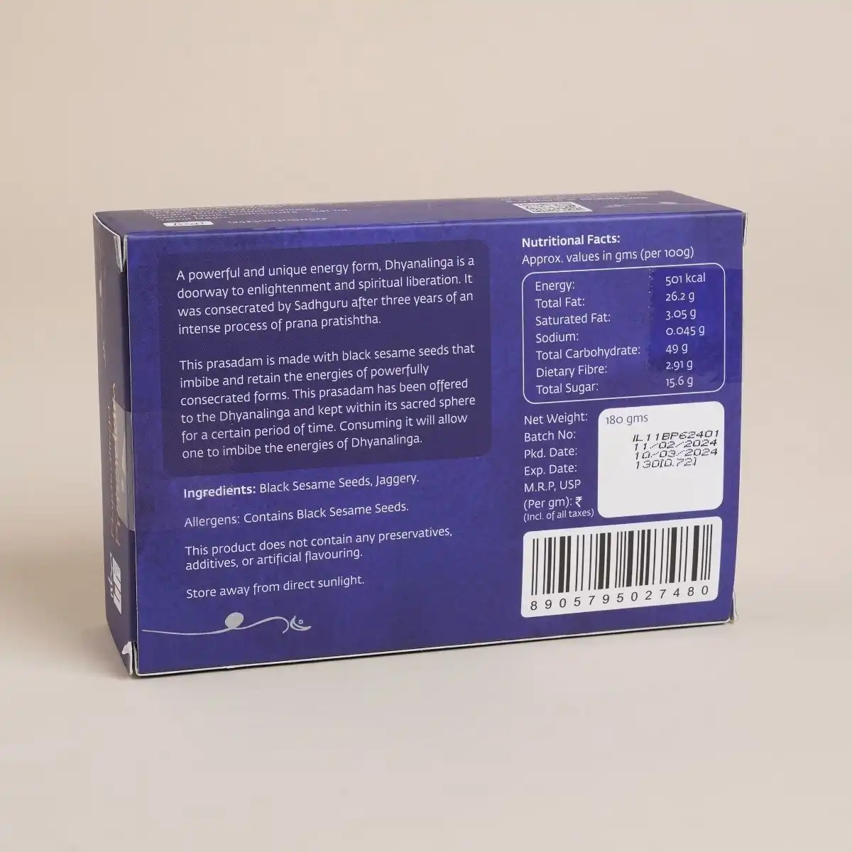 Isha Life Dhyanalinga Prasadam Pack of 6 - Image 3