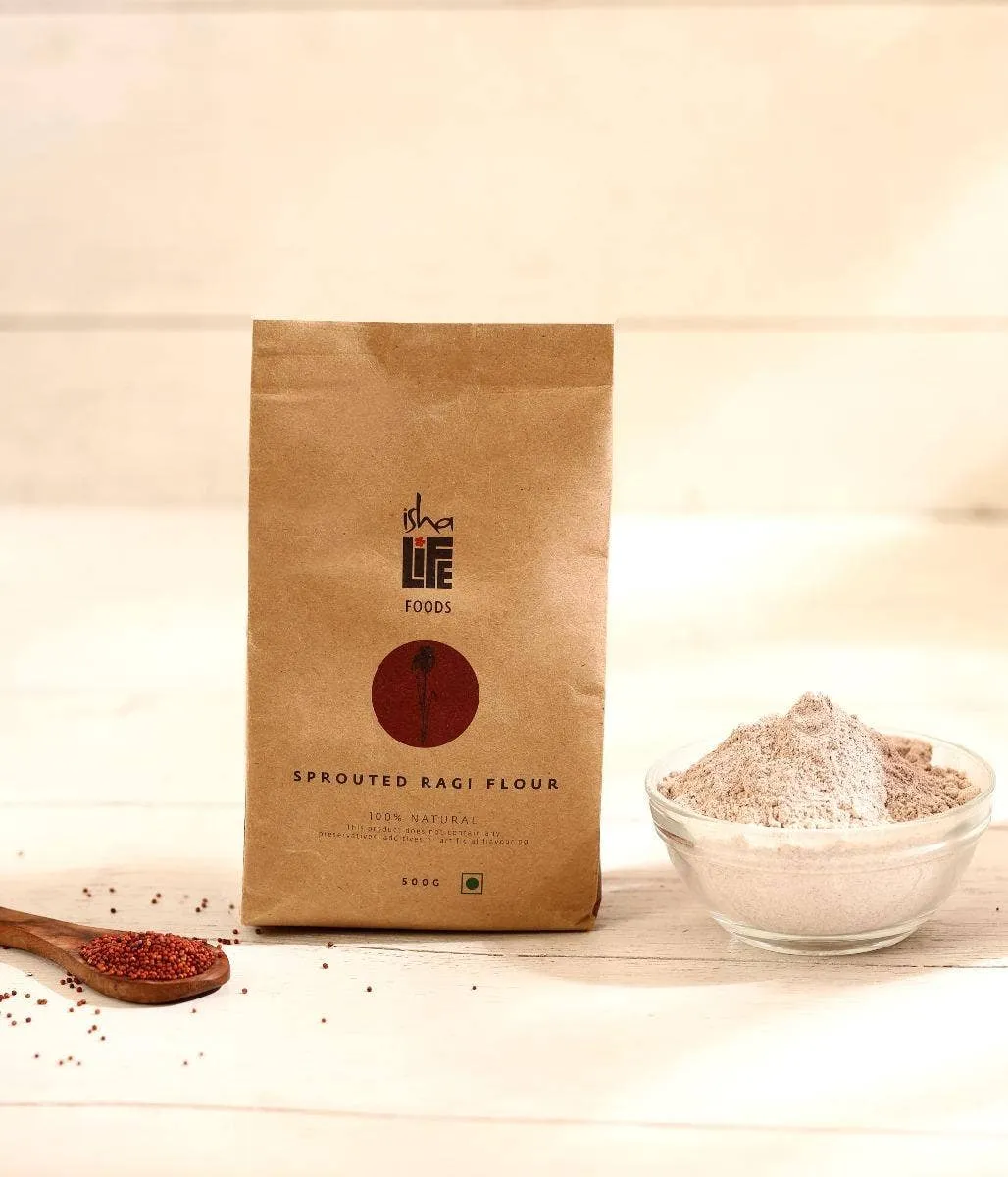 Isha Life Sprouted Ragi Flour