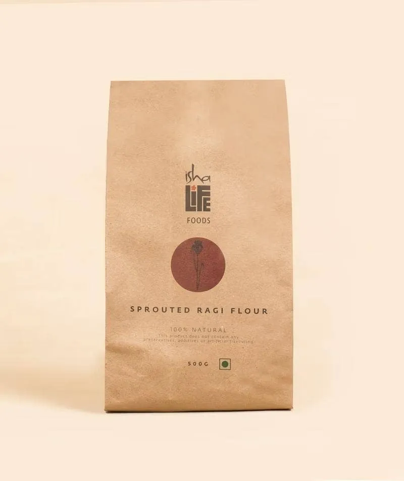 Isha Life Sprouted Ragi Flour - Image 2