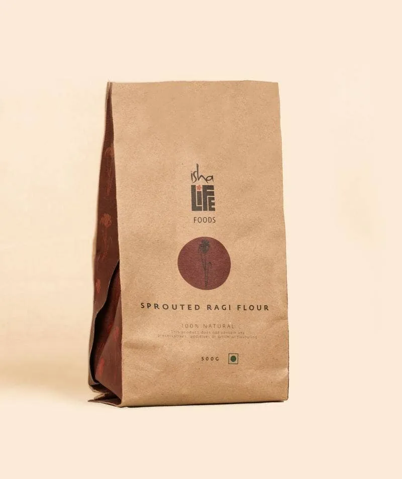 Isha Life Sprouted Ragi Flour - Image 3