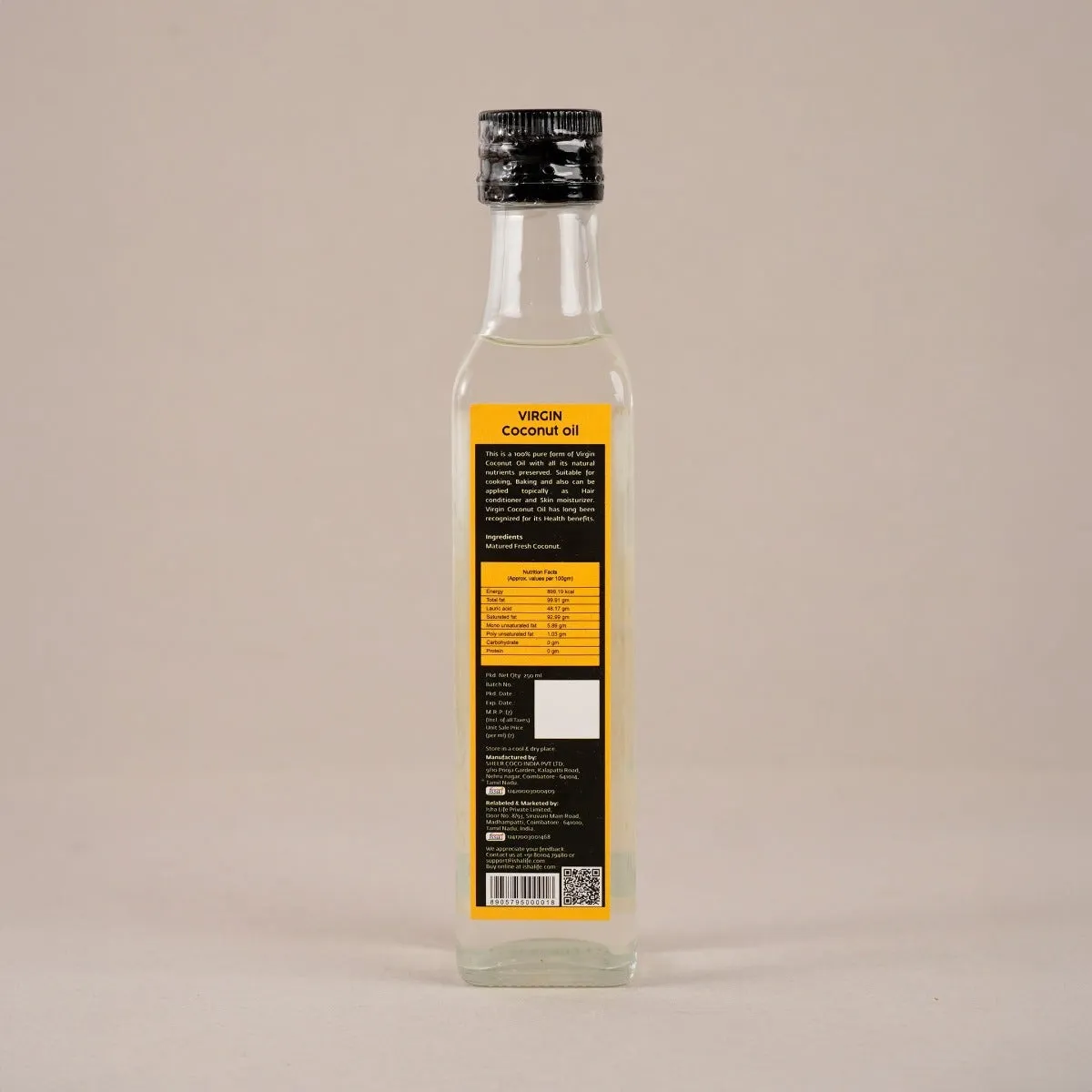 Isha Life Virgin Coconut Oil - Image 4