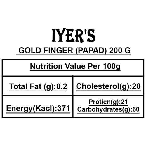 Iyers  Gold Finger - Colour - Image 3