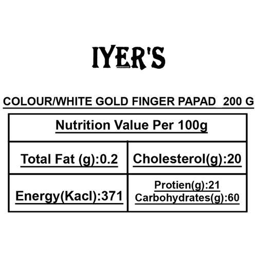 Iyers  Gold Finger - White - Image 3