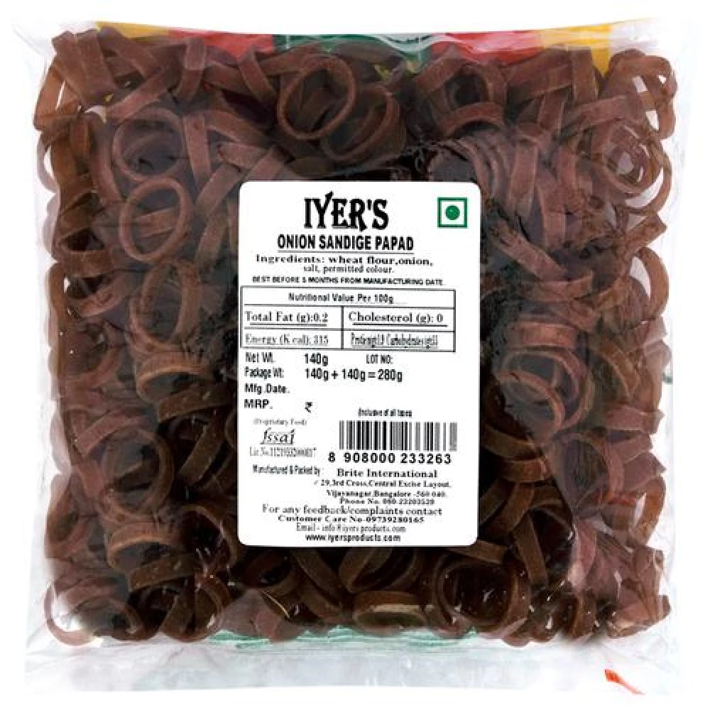 Iyers  Sandige - Onion - Image 2