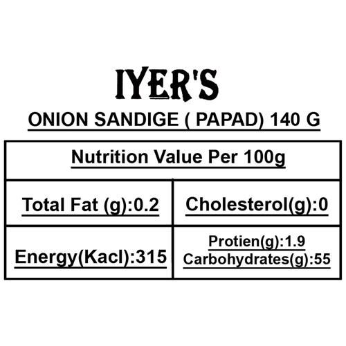 Iyers  Sandige - Onion - Image 3