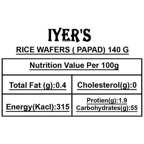 Iyers  Wafers - Rice - Image 3