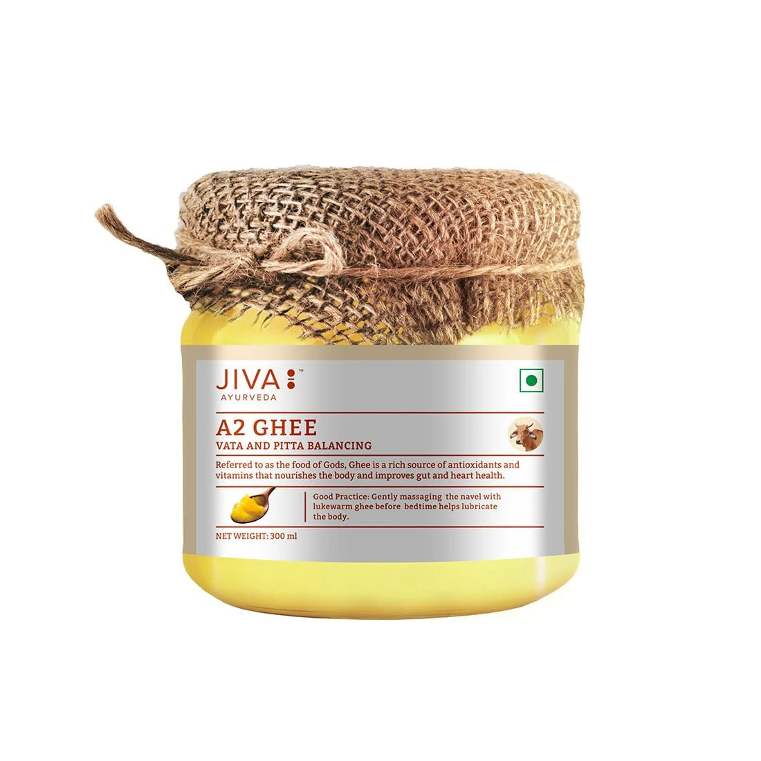 Jiva Ayurveda A2 Cow Ghee - Image 5