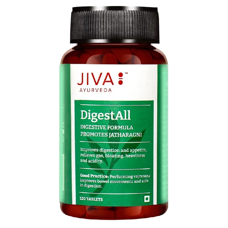 Jiva Ayurveda Digest-All Tablet & Pachak Vati Tablet-120 Tablets - Image 2