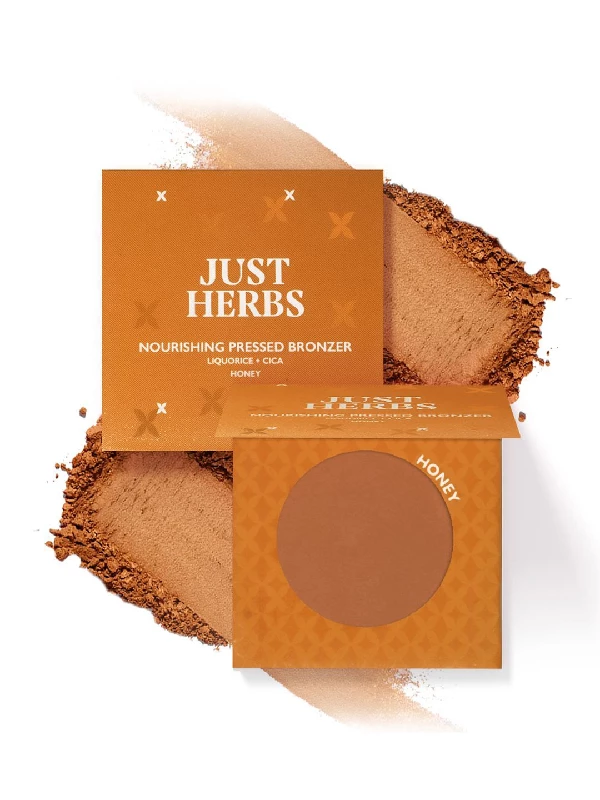 Just Herbs Nourishing Pressed Bronzer-3.5g - Image 2