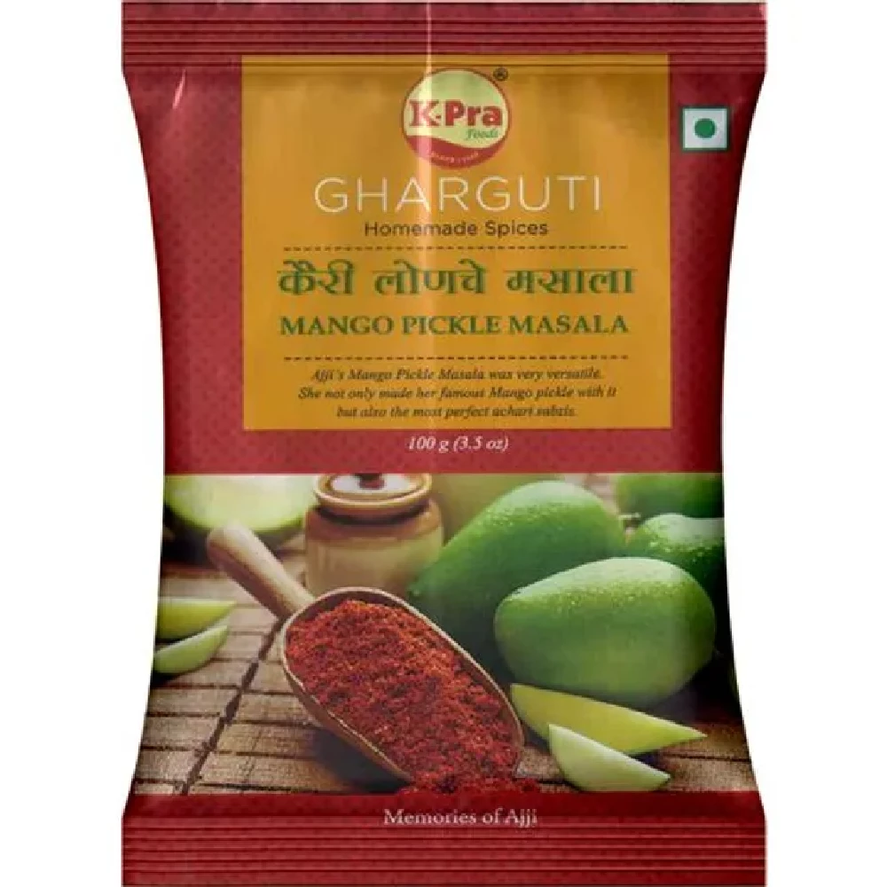 K PRA  Mango Pickle Masala 100 g Pouch